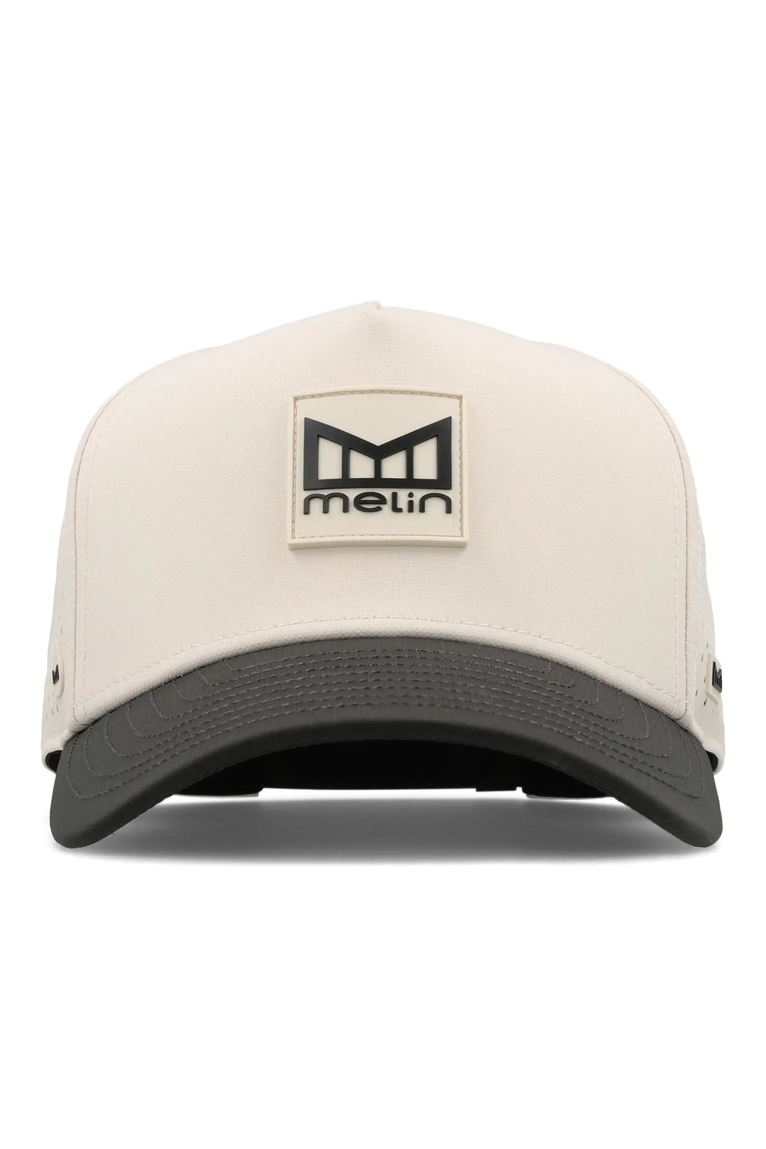 Melin Odysea Stacked Hydro Performance Hat - Moonbeam/Pirate Black 1