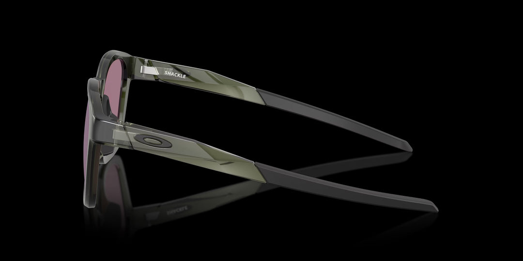 Oakley Shackle Olive Ink w Prizm Jade Sunglasses 2