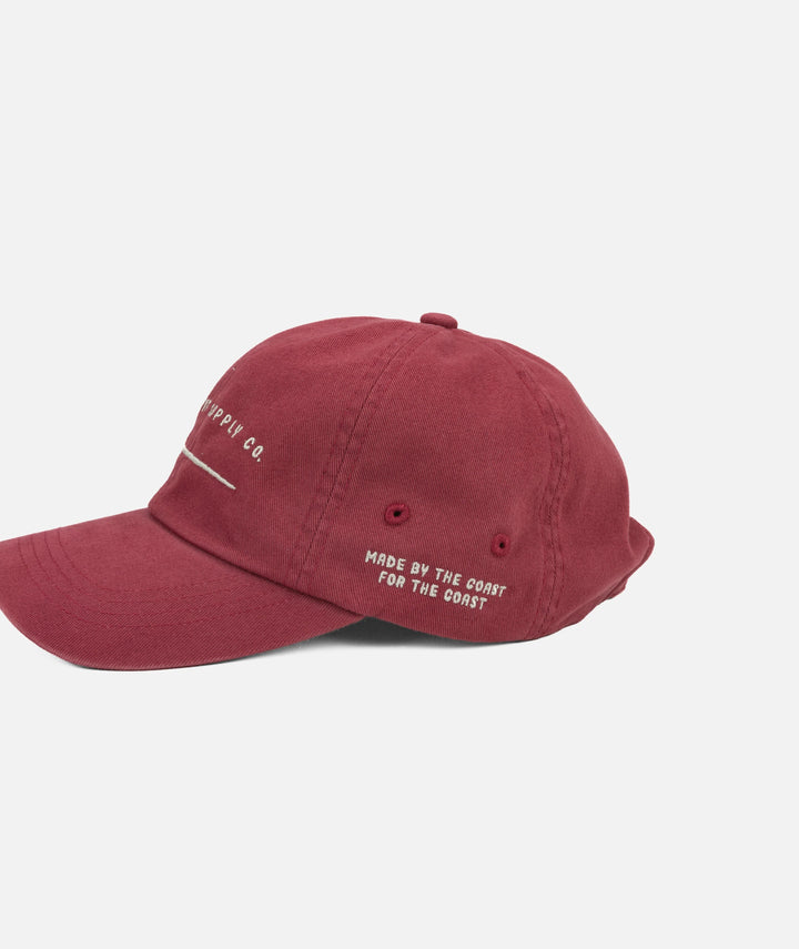 Jetty Glider Dad Hat - Red 1
