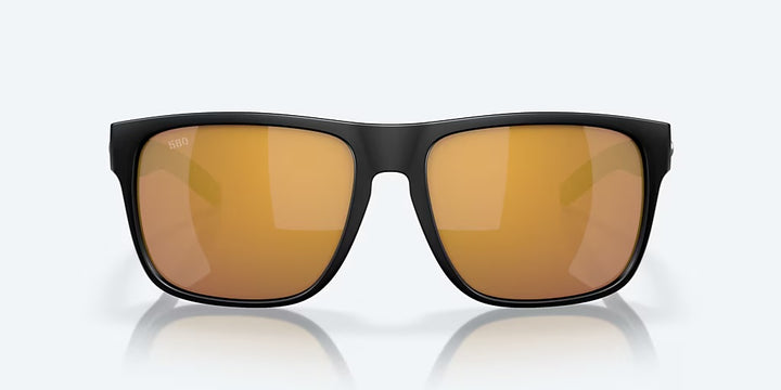 Costa Spearo XL 580G Sunglasses - Matte Black/Gold Mirror 1