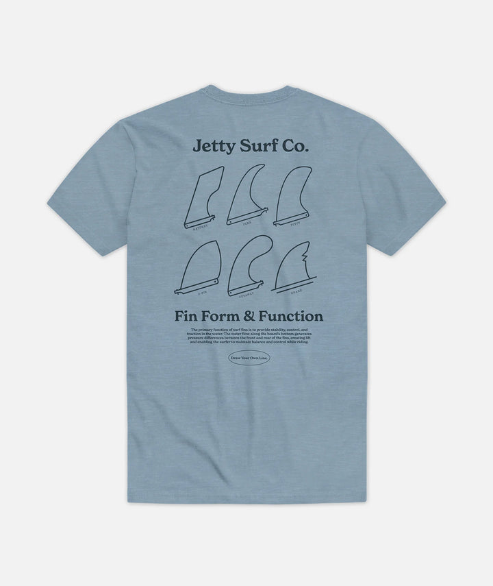 Jetty Men's Fins Tee