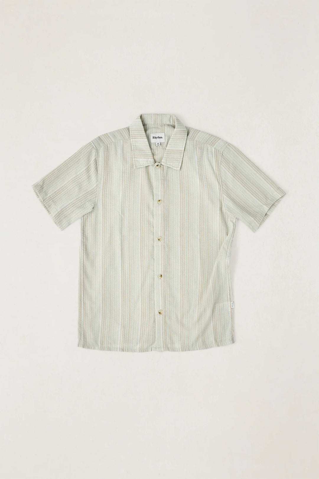 Rhythm Men's Nature SS Button Shirt - Herb