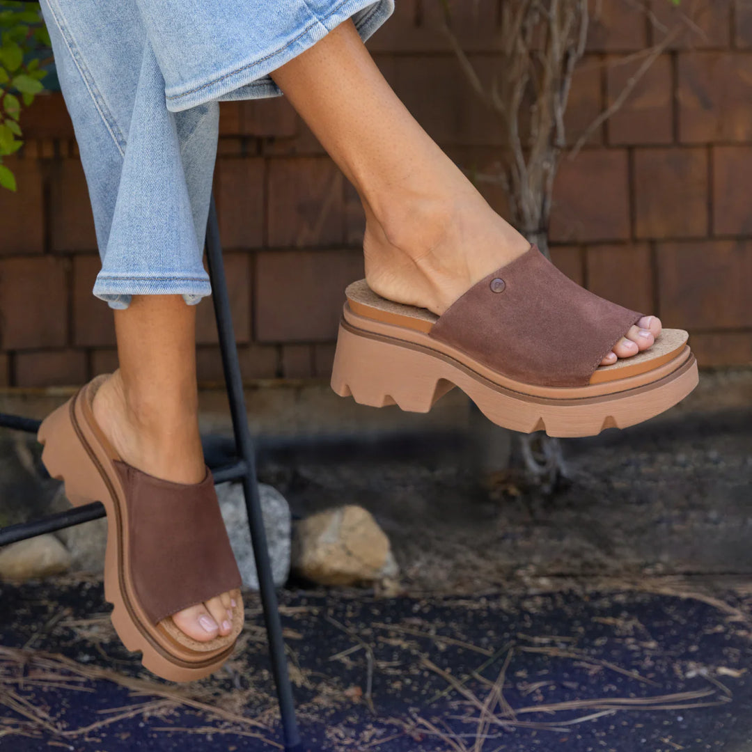 Reef Vista Luxe Evie Sandal - Brown/Black 1