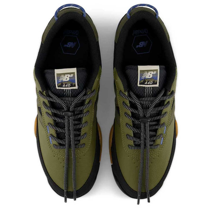 New Balance Numeric Men’s 440 Trail Skate Shoe -Black/Olive 3