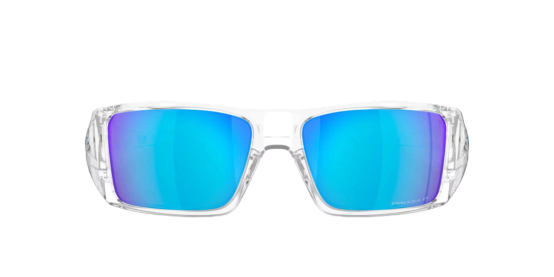 Oakley Heliostat Clear w/ Prizm Sapphire Polarized 1