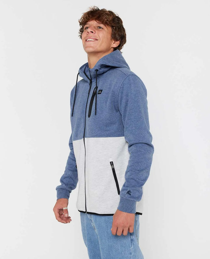 Ripcurl Men’s Departed Anti Series Fleece - Navy/Grey 2