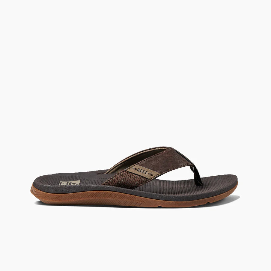 Reef Men's Reef Santa Ana Sandals - Brown 2