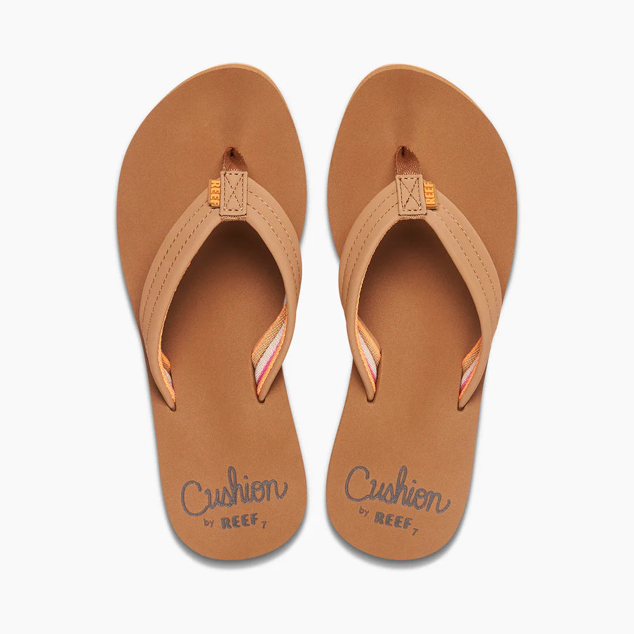 Reef Women's Cushion Breeze Sandals - Tan/Smoothie 1