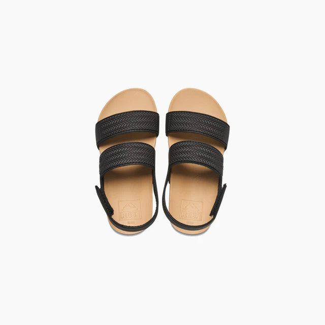 Reef Girls Water Vista Sandals - Black/Tan 