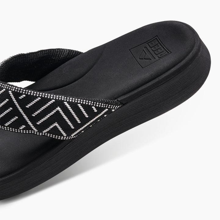 Reef Women's Cushion Cloud Tx Sandals - Black geo 8