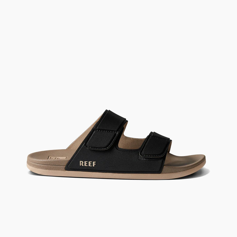 Reef Men's Cushion Tradewind Sandals - Black/Fossil 1
