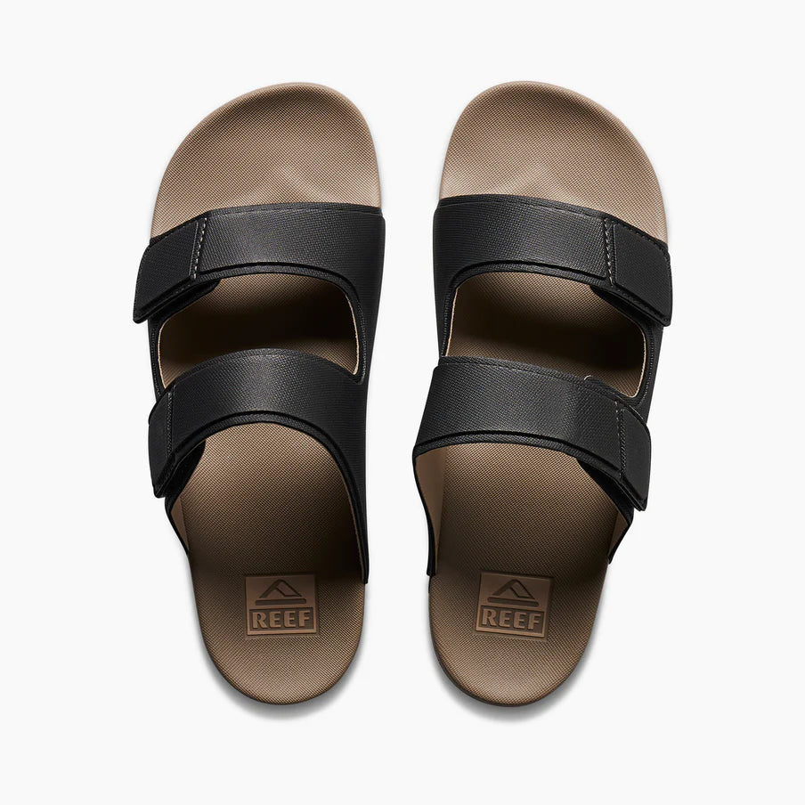 Reef Men's Cushion Tradewind Sandals - Black/Fossil 2