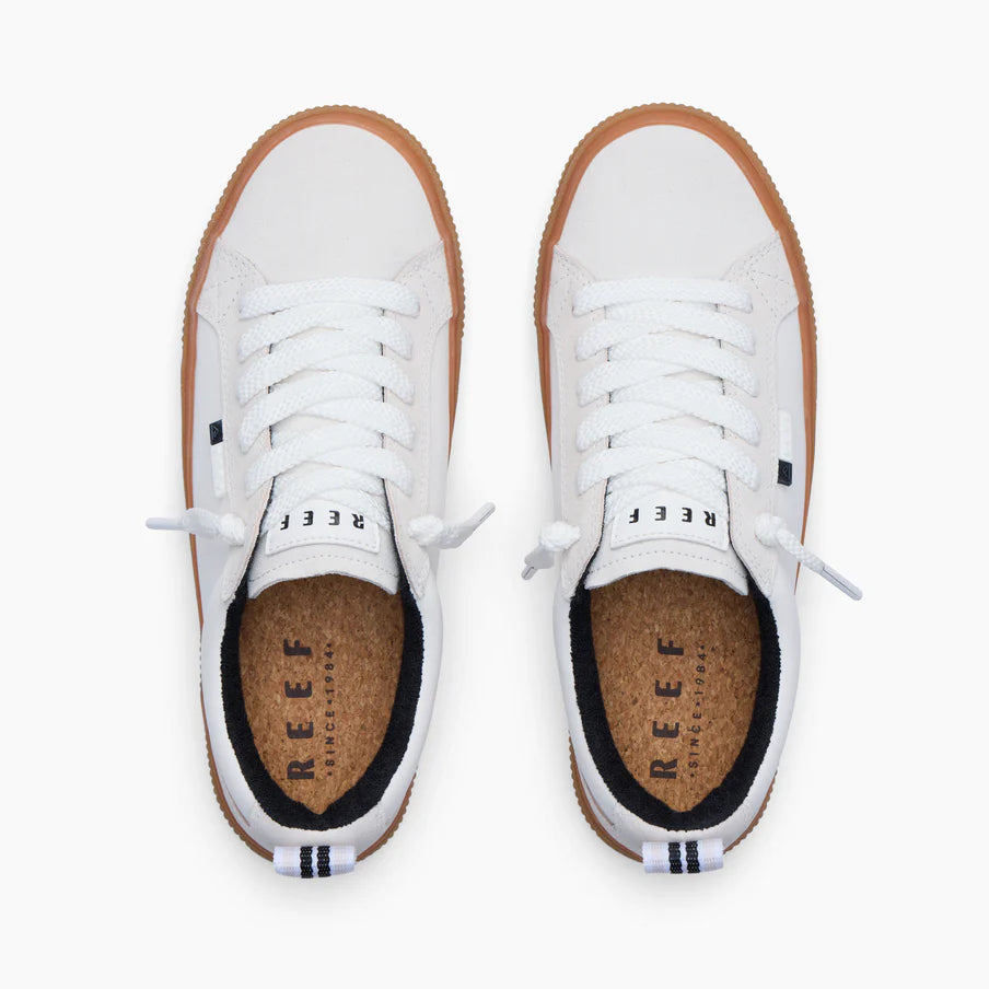 Reef Women's Lay Day Dawn Shoes White/Grey Gum