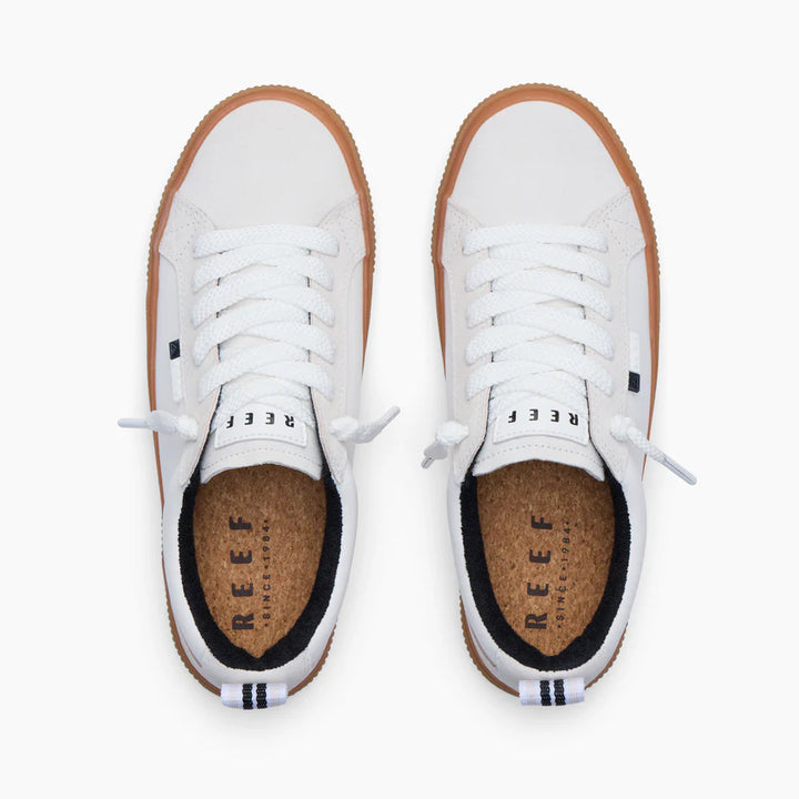 Reef Women's Lay Day Dawn Shoes White/Grey Gum