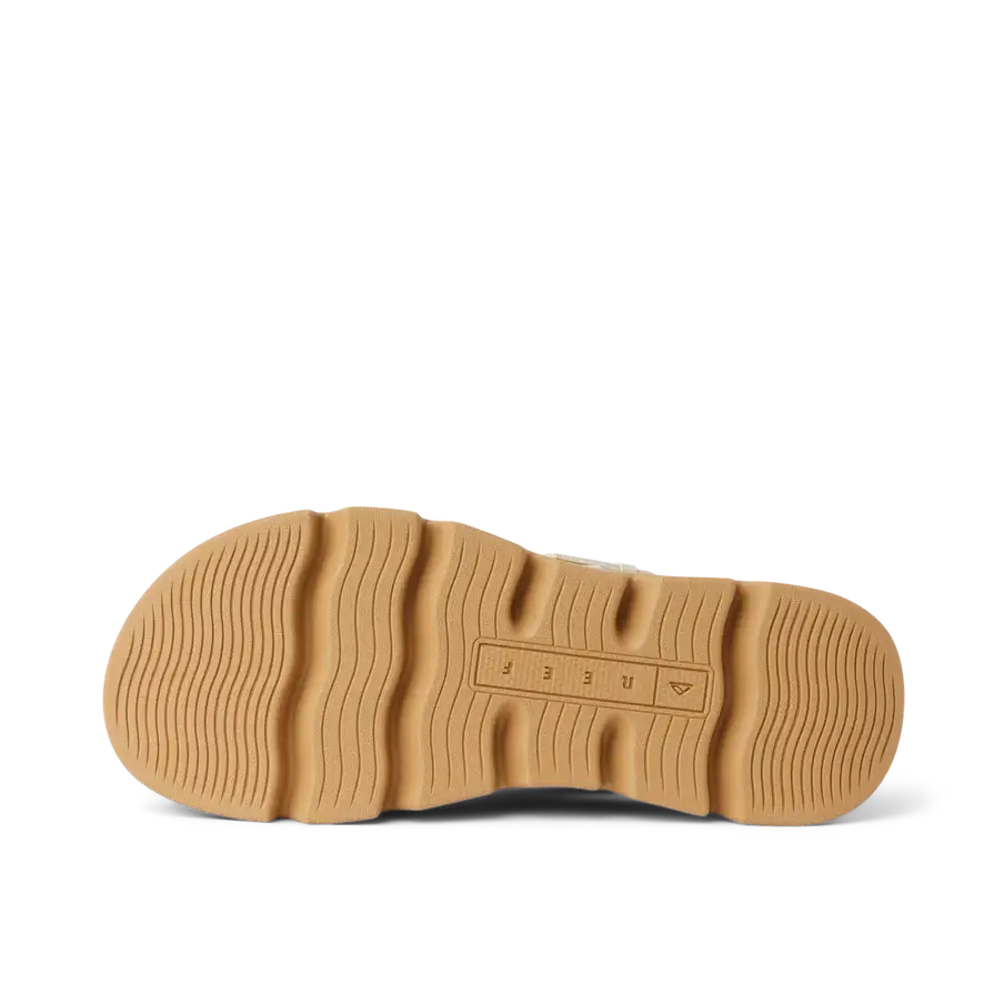 Reef Women’s Vista Luxe Liah Sandals in White/Tan 2