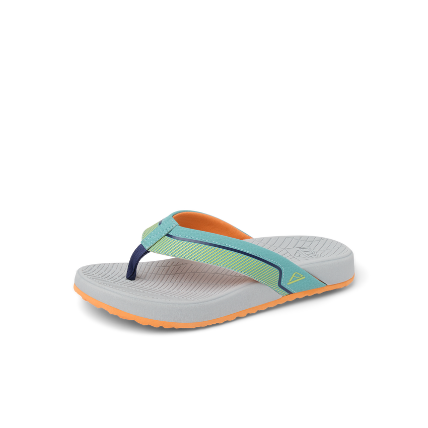 Reef Kids Windswell Sandal in Tropic/Grey - side view