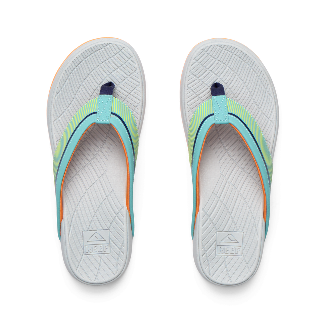 Reef Kids Windswell Sandal in Tropic/Grey - top view