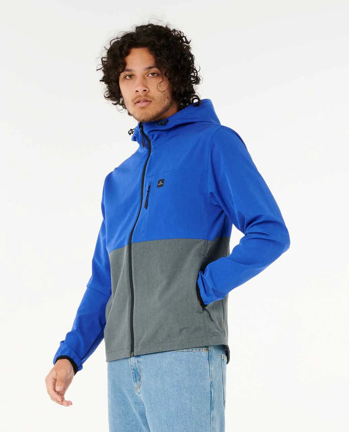 Ripcurl Men's Anti Series Zip Through Jacket - Electric Cobalt 2