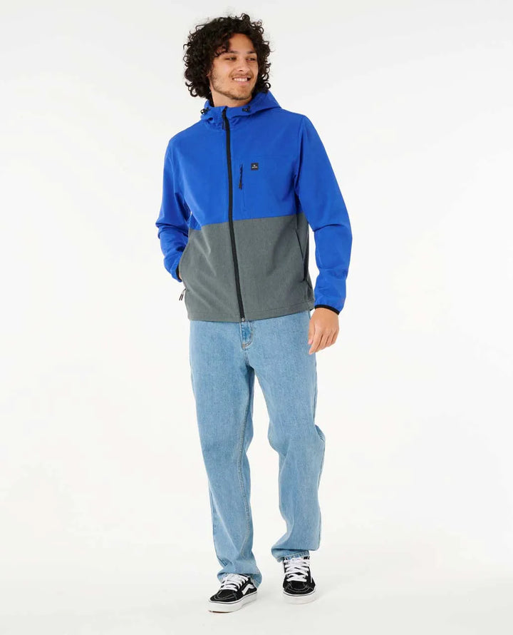 Ripcurl Men's Anti Series Zip Through Jacket - Electric Cobalt 3