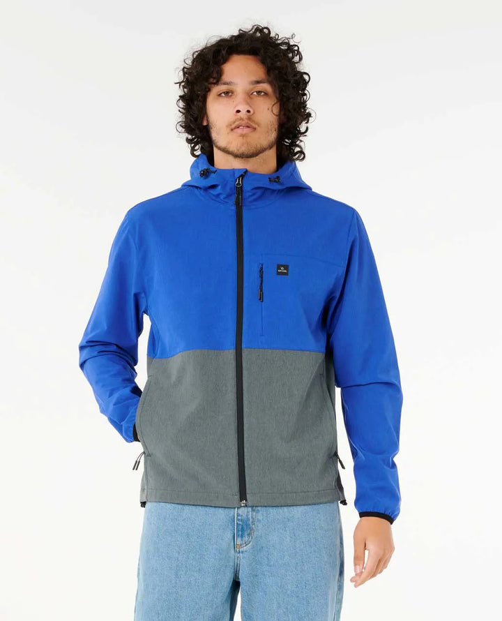 Ripcurl Men's Anti Series Zip Through Jacket - Electric Cobalt 5