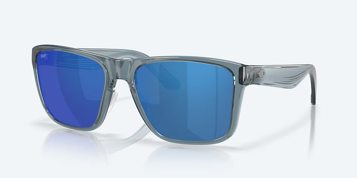 Costa Los Alijos 580P Sunglasses - Translucent Deep Blue/Blue Mirror 