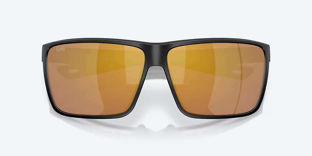 Costa Rincon II 580G Sunglasses - Matte Black/Gold Mirror 4