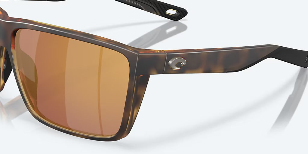 Costa Rincon II 580G Sunglasses - Matte Tortoise Gold Mirror 5