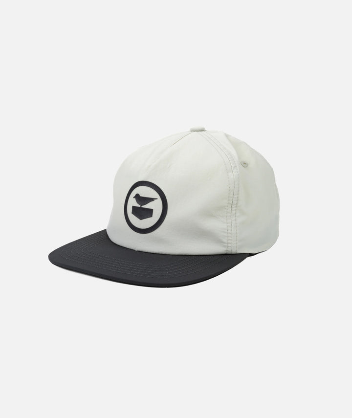 Jetty Stow Snapback Hat - White 