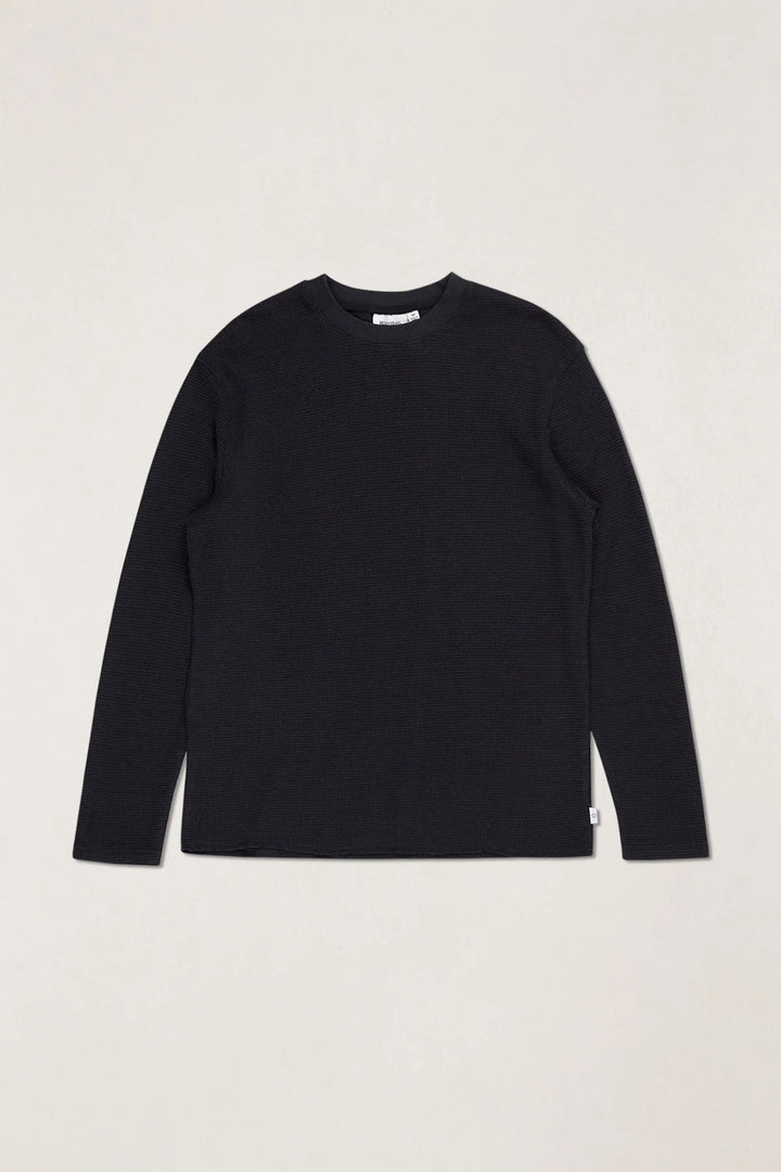 Rhythm Men’s Classic Waffle Knit - Vintage Black 