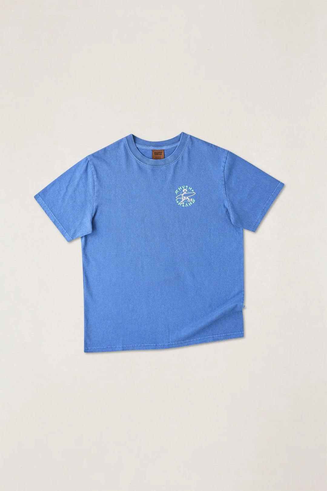 Rhythm Men’s Jaunt Vintage TShirt - Cobalt 1