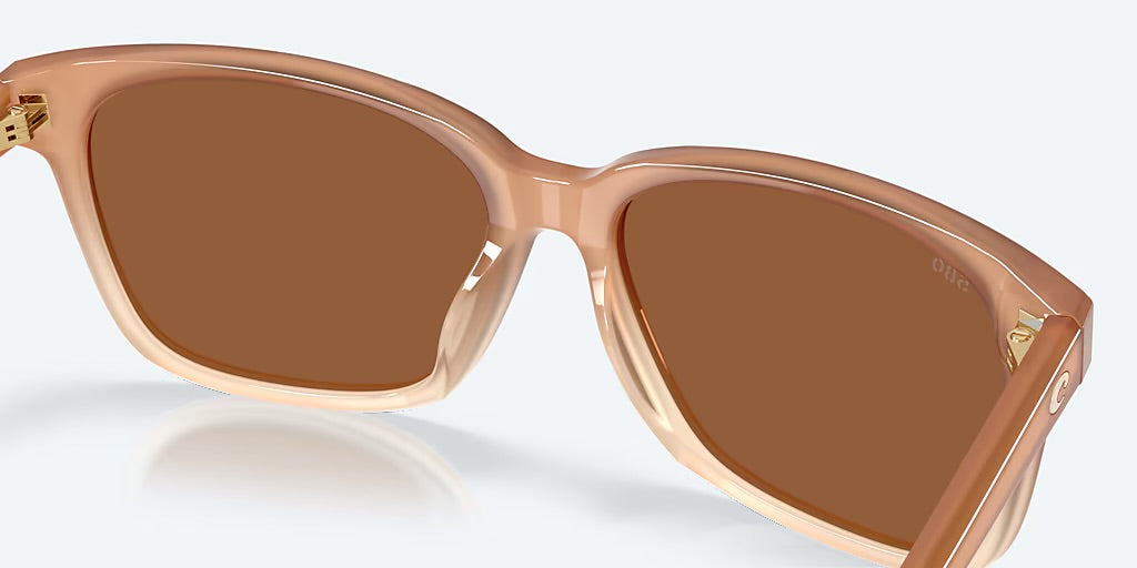 Costa May 580G Sunglasses - Sandbar/Copper Silver Mirror 6