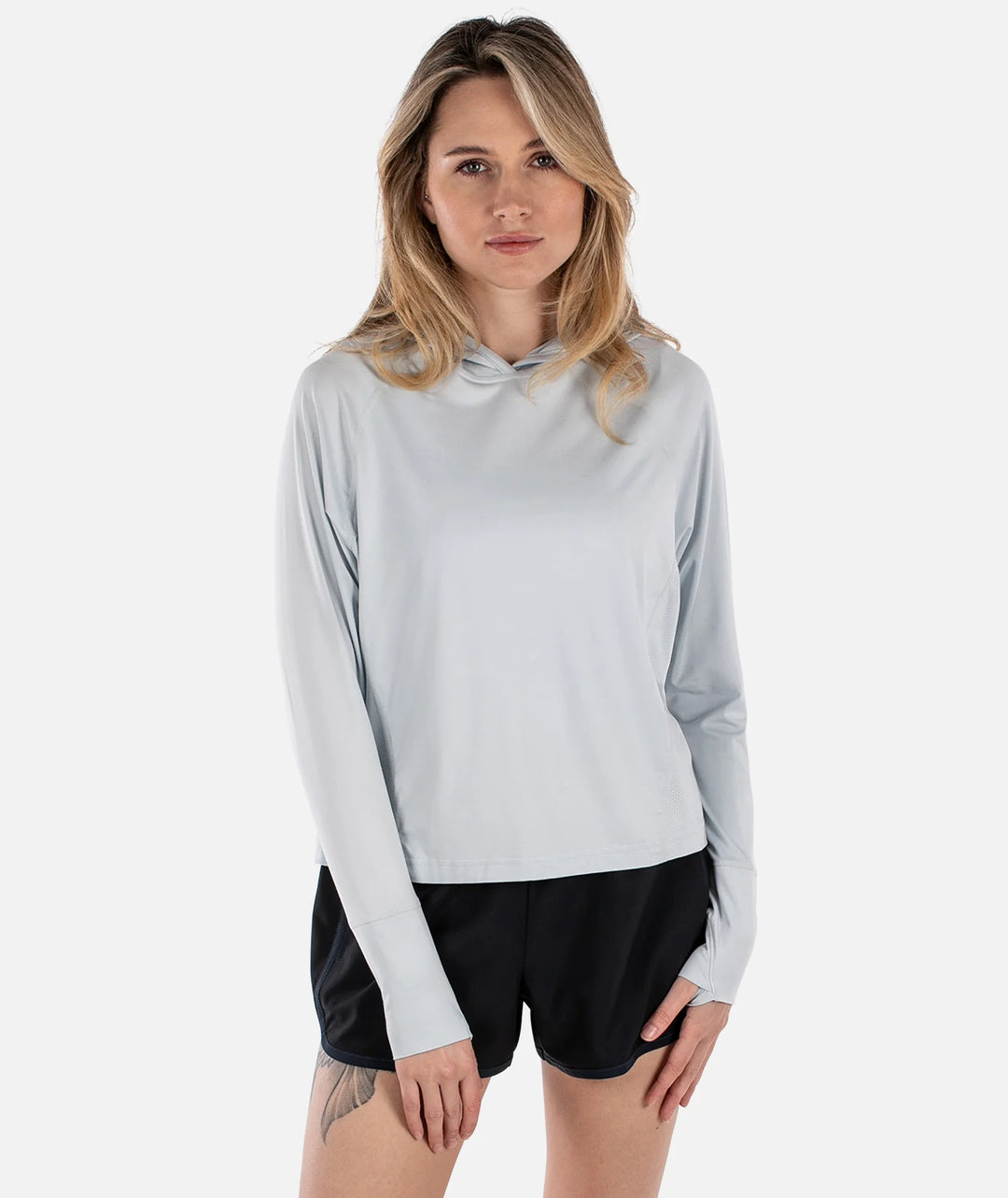 Jetty Women’s Sadie Performance UV Hoodie - Blue 