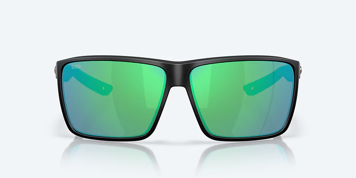 Costa Rincon II 580G Sunglasses - Matte Black/Green Mirror 1