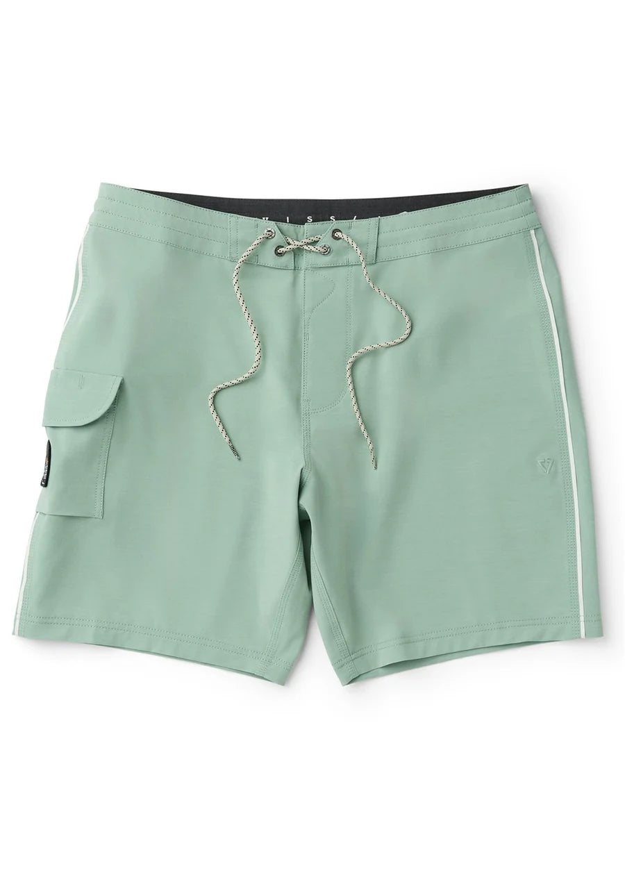 Vissla Men’s Solid Sets 18.5” Boardshort - Aloe