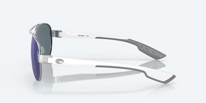 Costa Loreto 580P Sunglasses - Palladium/Blue Mirror 2