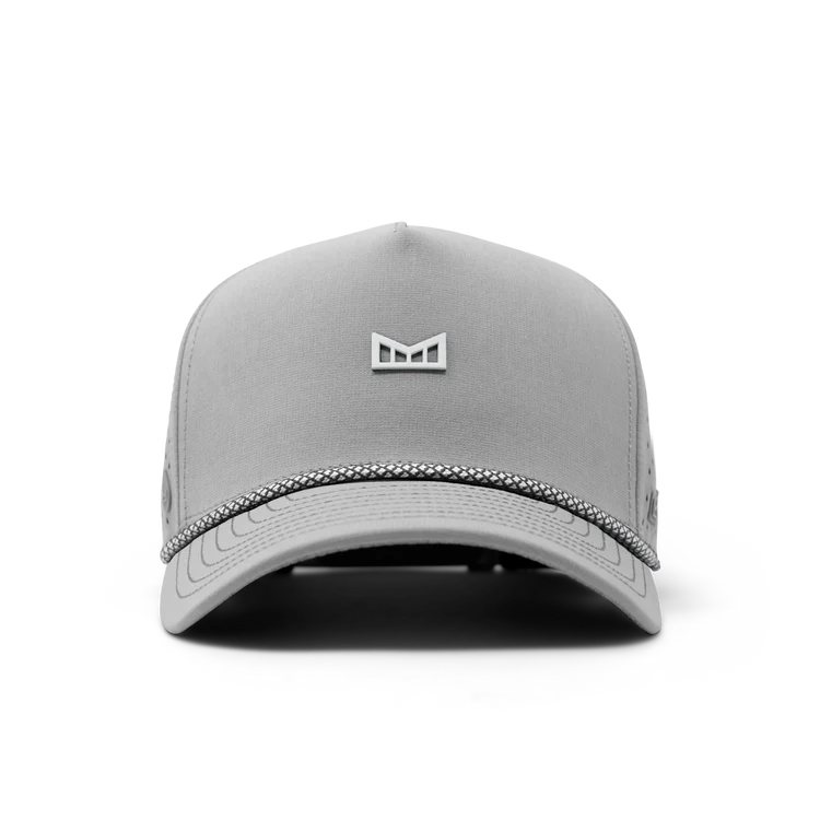 Melin Odysea Rope Bulls Icon Performance Hat - Heather Grey 1