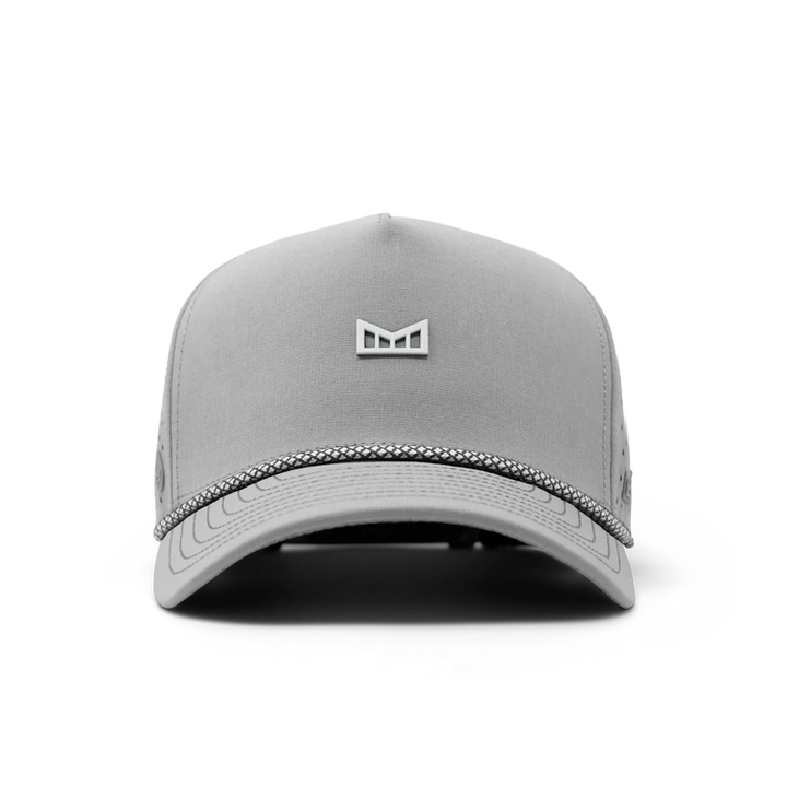 Melin Odysea Rope Bulls Icon Performance Hat - Heather Grey 1