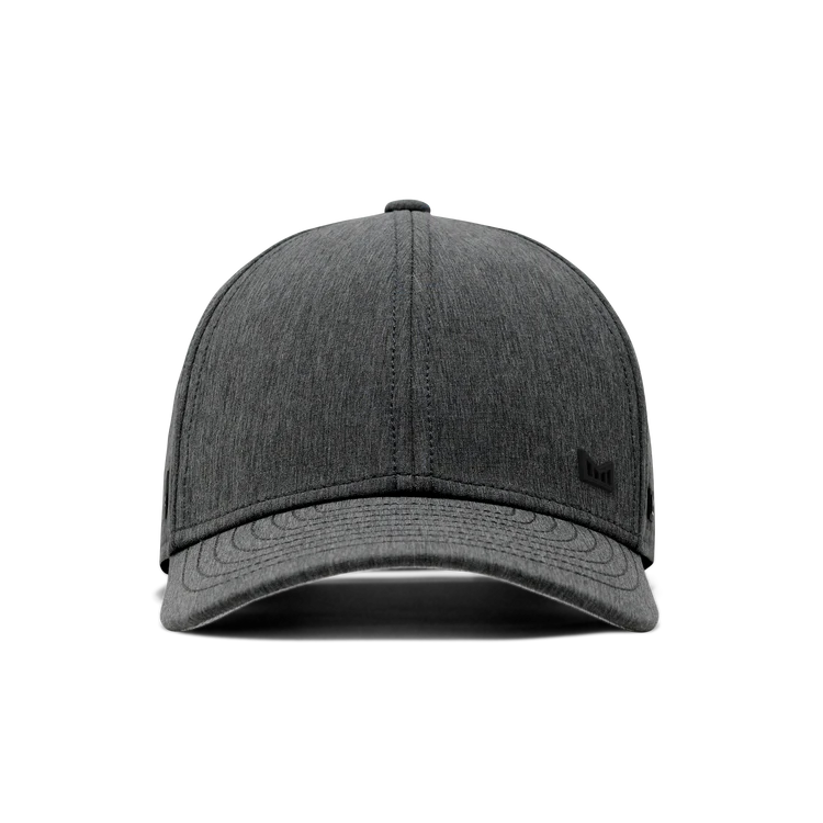 Melin Hydro A-Game Icon Snapback Hat - Heather Charcoal 1