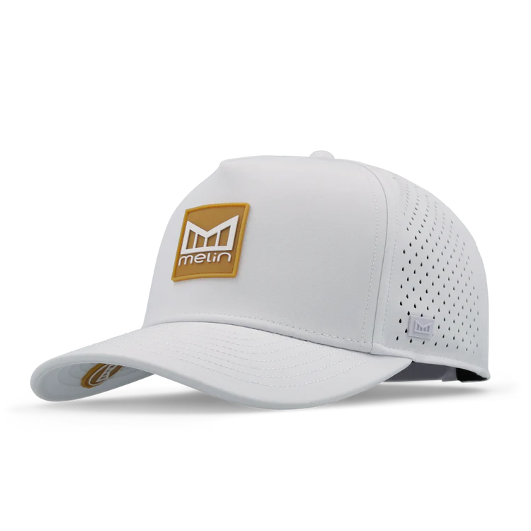 Melin Odysea Stacked Hydro Performance Hat - White/Gum 