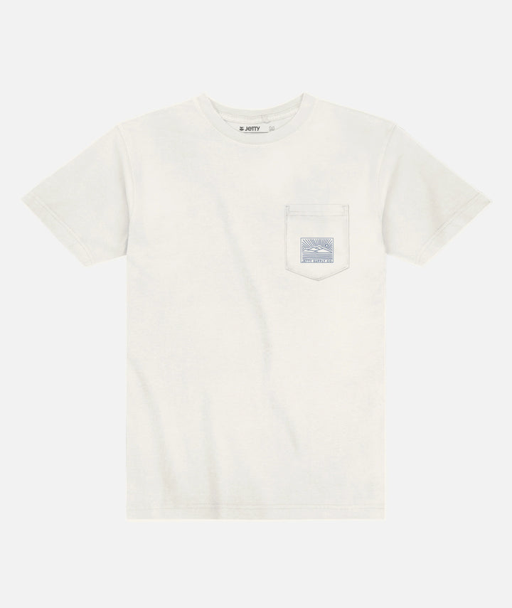 Jetty Men’s Expedition Tee - White 1