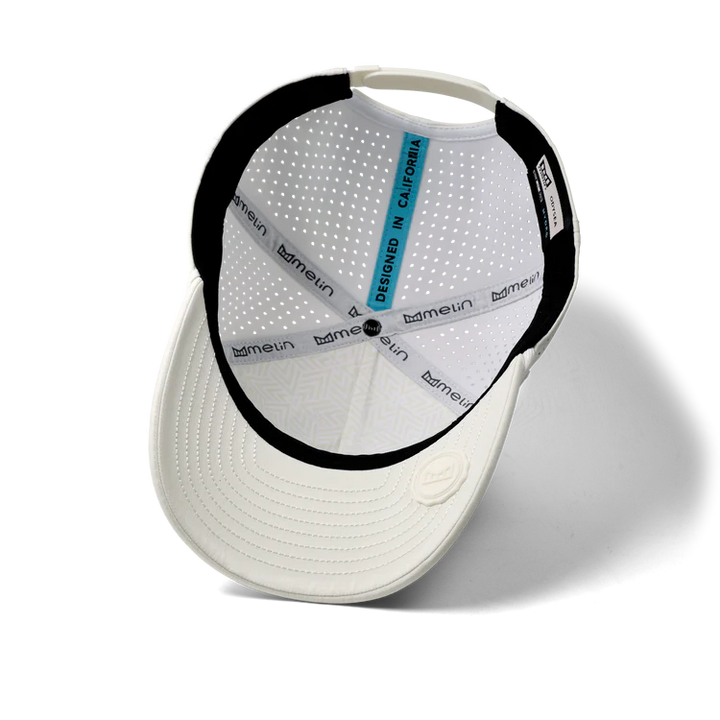 Melin Odysea Stacked Hydro Performance Hat - Egret 4