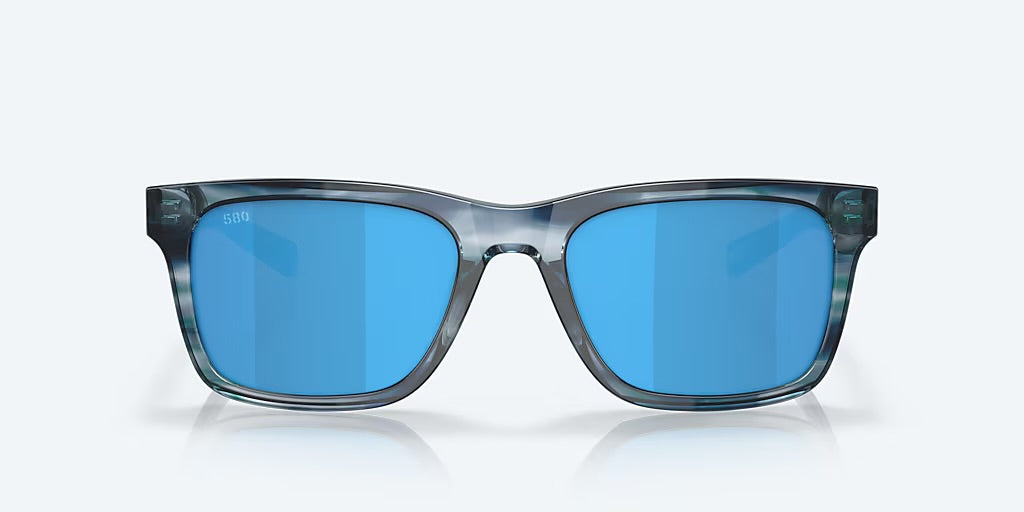 Costa Tybee 580G Sunglasses - Ocean Currents/Blue Mirror 1