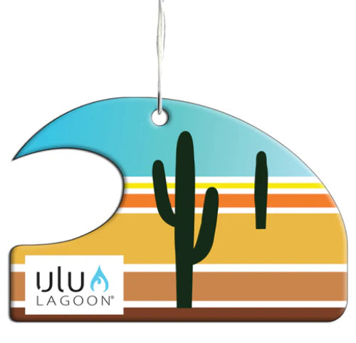 Ulu Lagoon Desert Coconut Surf Wax Scented Wave Air Freshener pic 1