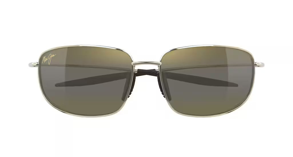 Maui Jim Ho’okipa Ultra M Polarized Sunglasses - Shiny Light Gold/HCL Bronze 1