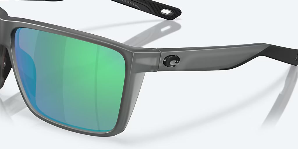 Costa Rincon II 580G Sunglasses - Matte Smoke Crystal/Green Mirror 580G 5