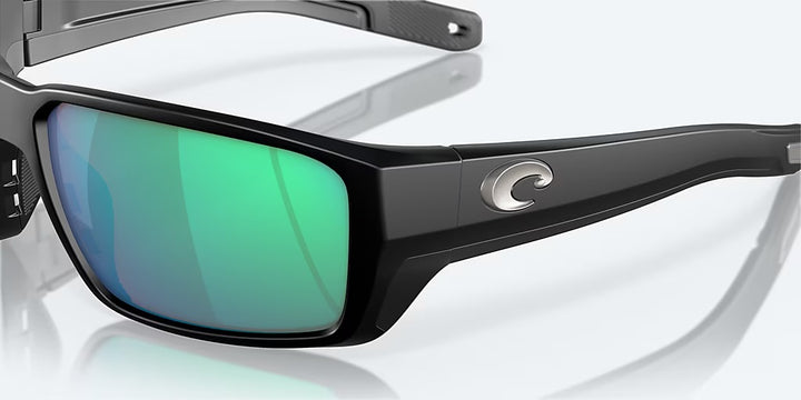 Costa Fantail Pro 580G Sunglasses - Matte Black/Green Mirror 5