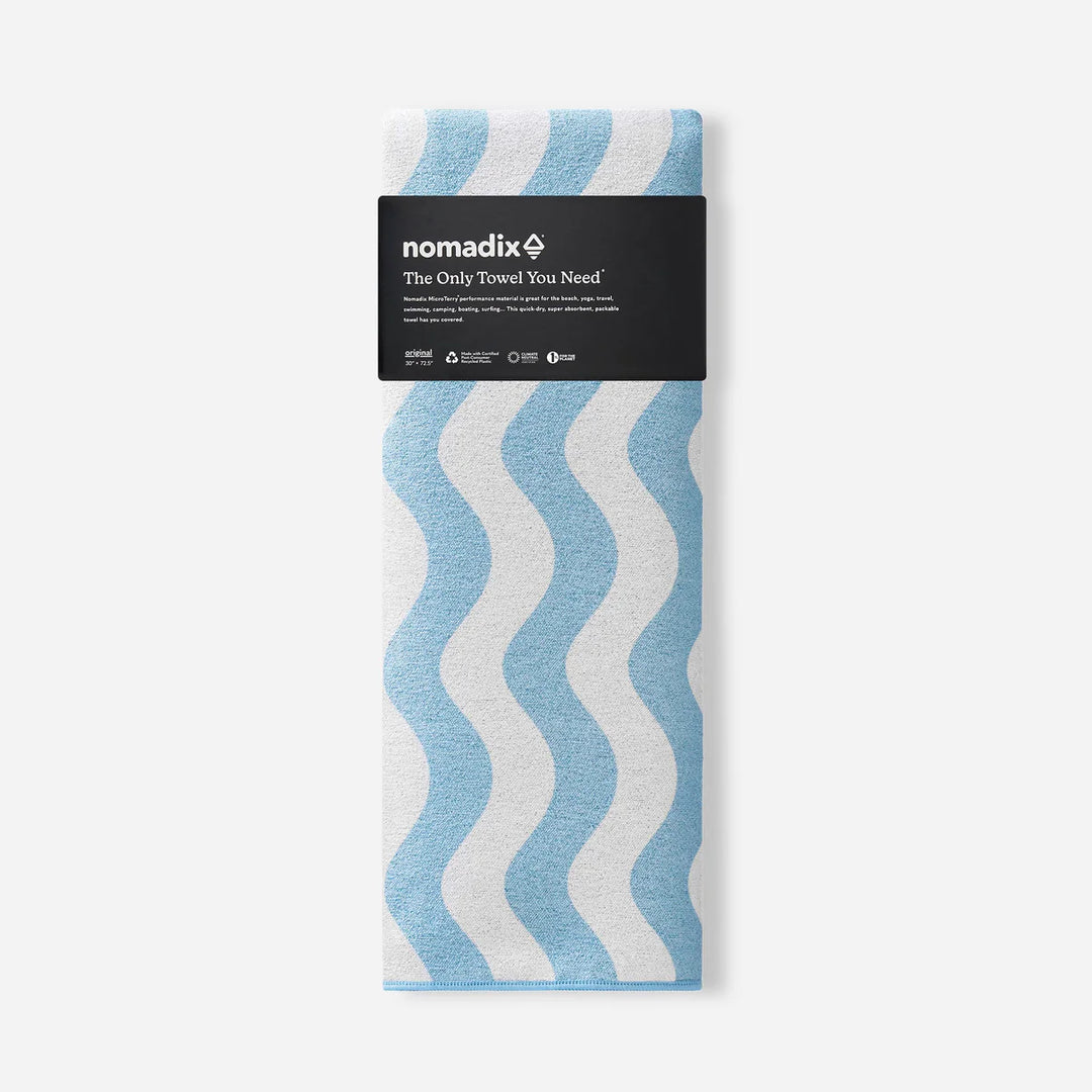 Nomadix Calm Seas Pale Blue Sky Original Towel