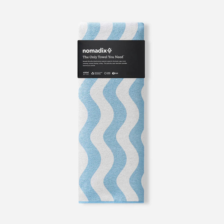 Nomadix Calm Seas Pale Blue Sky Original Towel