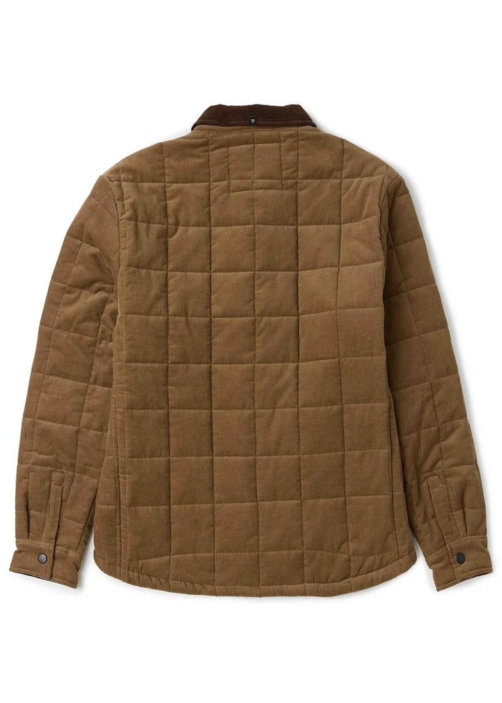 Vissla Men’s Cronkite Organic Cord Jacket - Dark Khaki 1