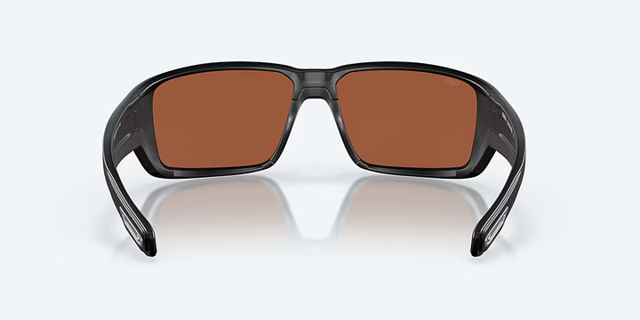 Costa Fantail Pro 580G Sunglasses - Matte Black/Green Mirror 3